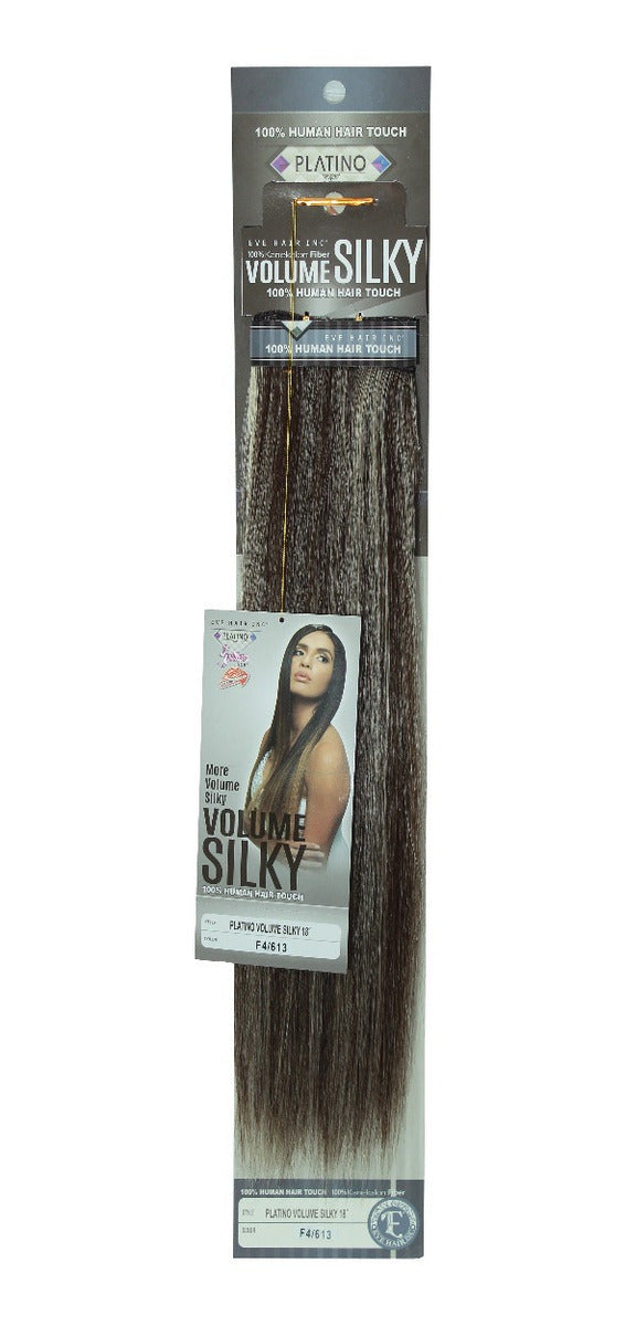 Volume Silky Extension De Cabello 100% Fibra Natural 22 PLG