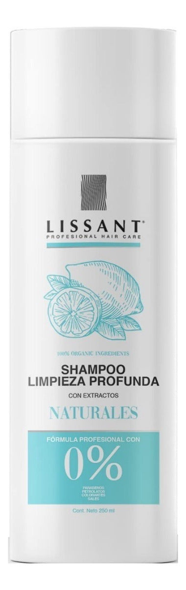 Lissant Shampoo Limpieza Profunda Sin Sal, Sin Parabenos