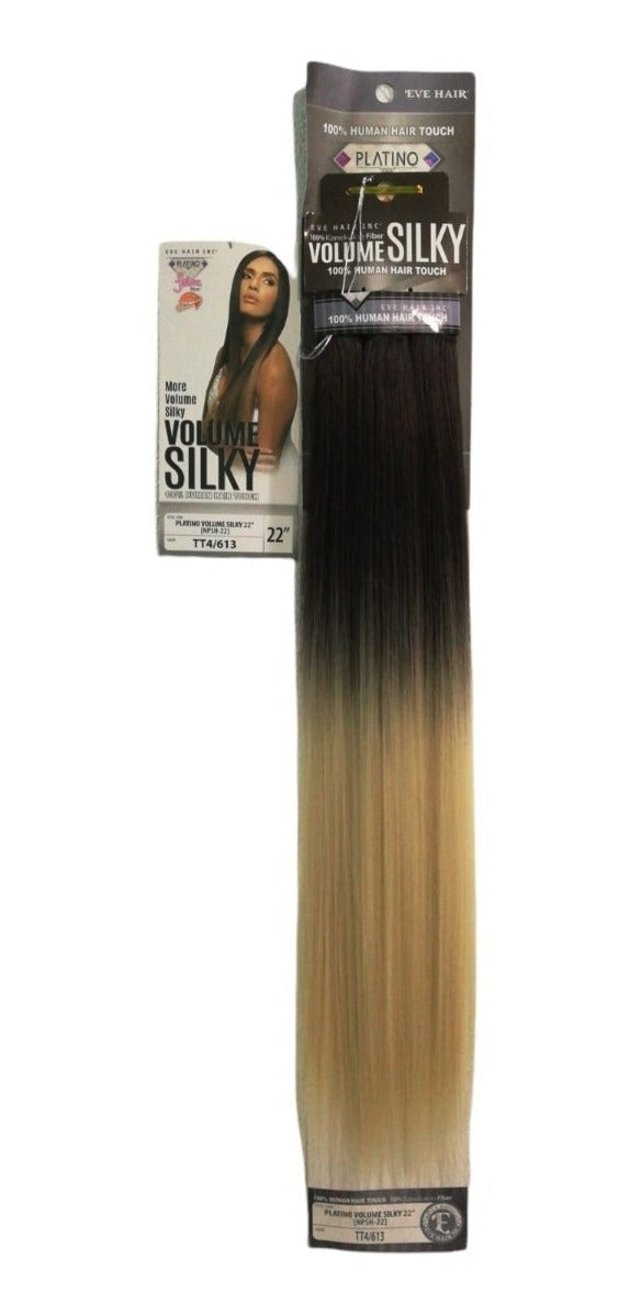 Volume Silky Extension De Cabello 100% Fibra Natural 22 PLG