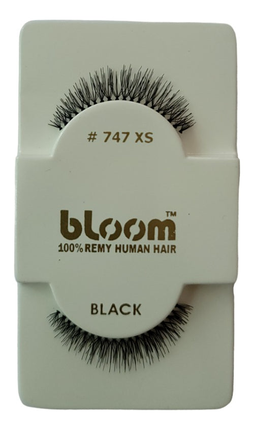 12 Pares de Pestañas Tira Bloom 100% Natural Tipo Mink