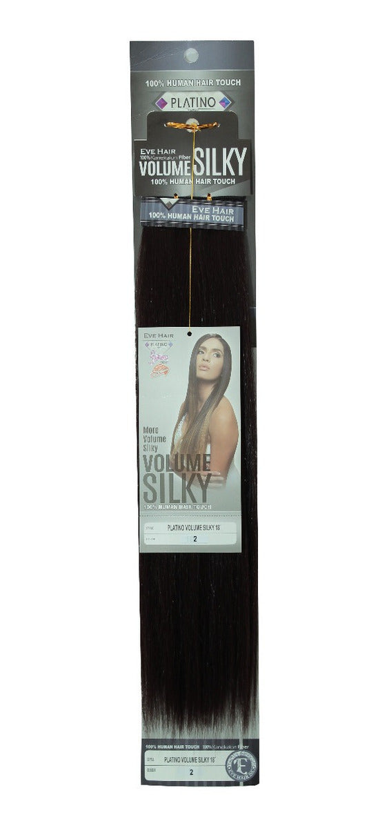 Volume Silky Extension De Cabello 100% Fibra Natural 22 PLG