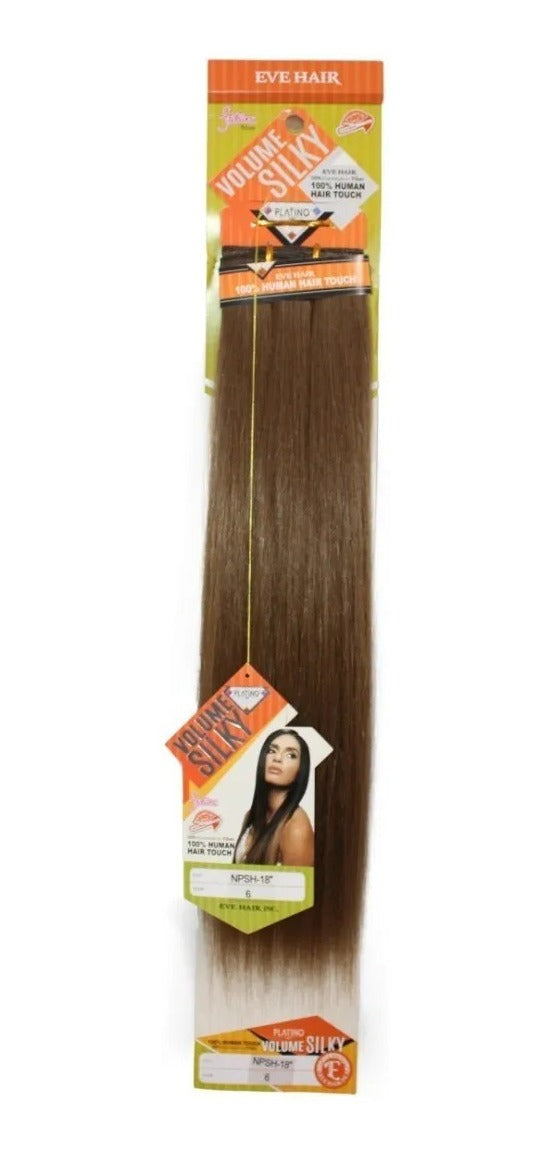 Volume Silky Extension De Cabello 100% Fibra Natural 22 PLG