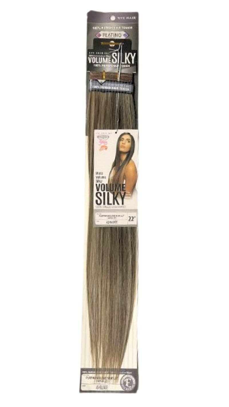 Volume Silky Extension De Cabello 100% Fibra Natural 22 PLG