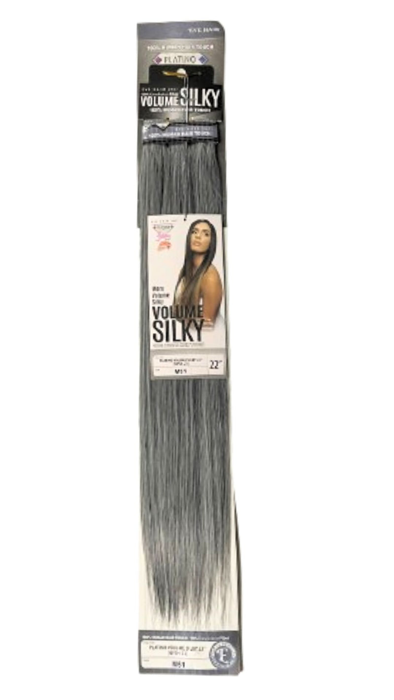 Volume Silky Extension De Cabello 100% Fibra Natural 22 PLG